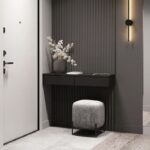 3D Πάνελ τοίχου MDF Graphite 2800 x 100 x 18mm