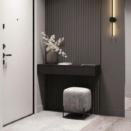 3D Πάνελ τοίχου MDF Graphite 2800 x 100 x 18mm