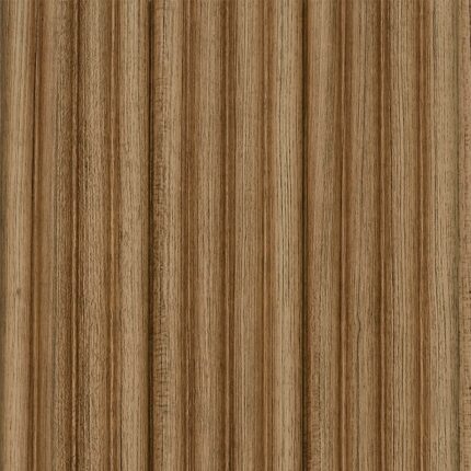 3D Πάνελ τοίχου MDF Teak 2800 x 100 x 18mm