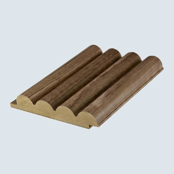 3D Πάνελ τοίχου MDF Teak 2800 x 100 x 18mm, №01PA.2200.248 - Image 2