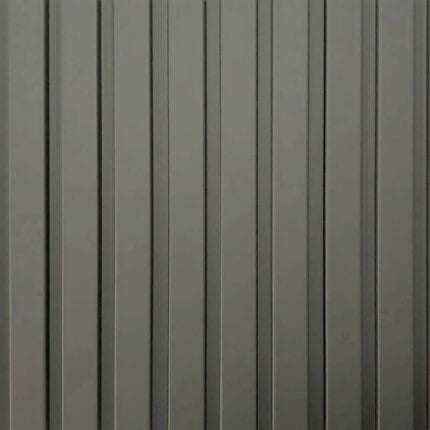 3D Πάνελ τοίχου MDF Graphite matte 2800 x 121 x 18mm