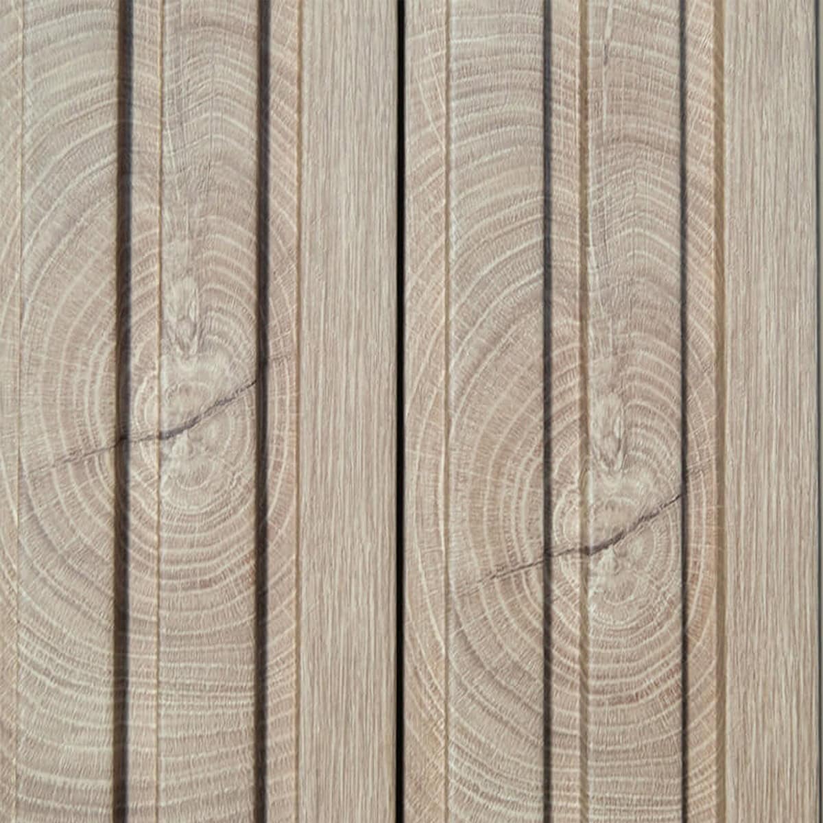 3D Πάνελ τοίχου MDF Natural oak 2800 x 121 x 18mm