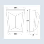 Προφίλ από ΦΕΛΙΖΟΛ με ΑΜΜΟΨΗΦΙΔΑ AUSTROTHERM CB, 180 x 135 x 200 x 75mm - Image 2