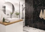 Πλακίδια Μπάνιου SPC VILO Calacatta White gloss, 600 x 1200 x 4mm - Image 2