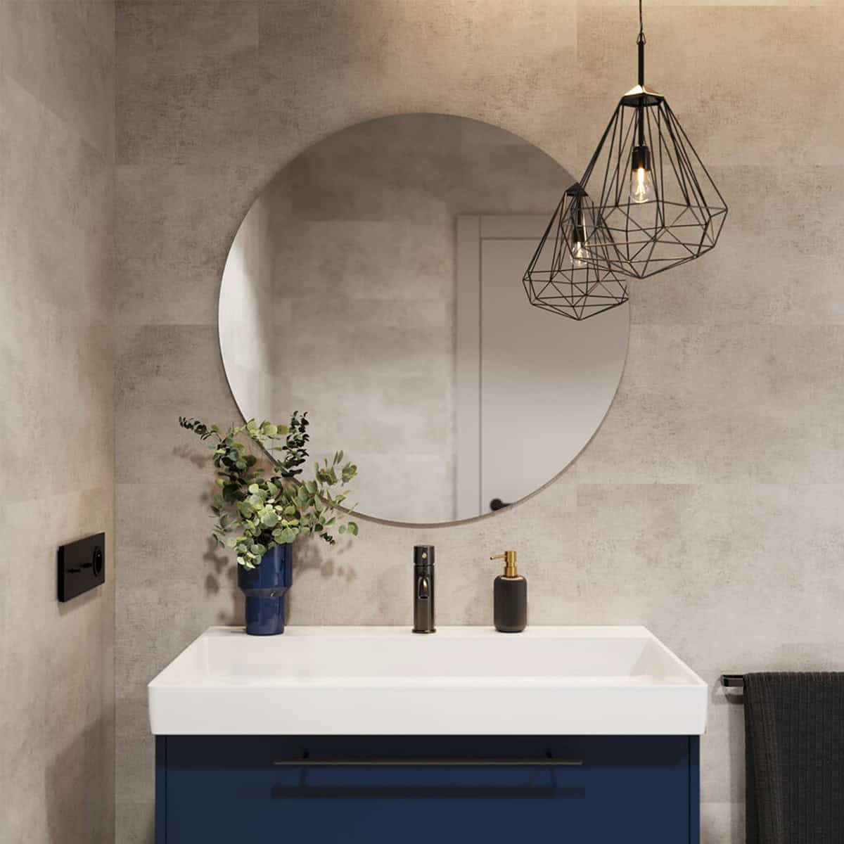 Πλακίδια Μπάνιου SPC VILO Concrete Beige