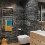 Πλακίδια Μπάνιου SPC VILO Dark Stone gloss