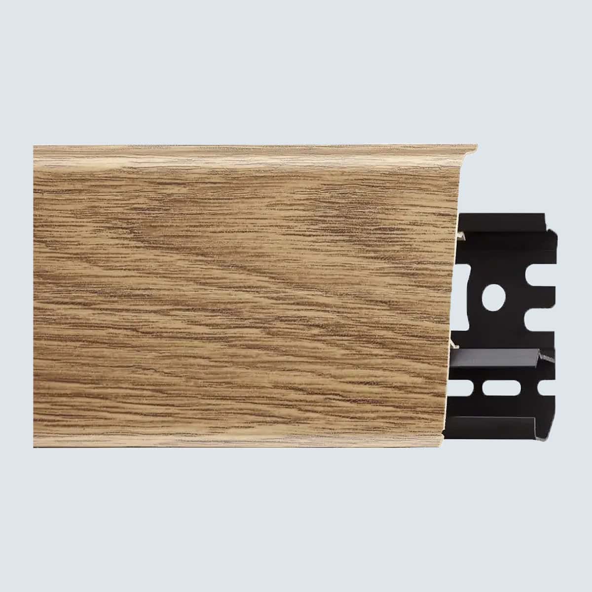 Σοβατεπί PVC INDO 12 Dark Oak 2500 x 70 x 26mm