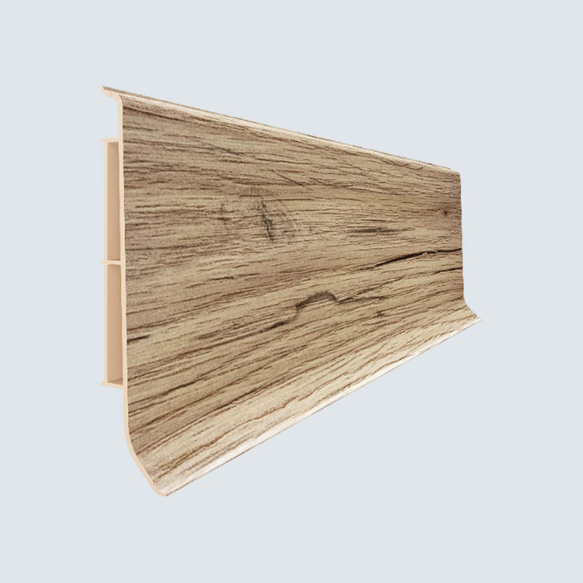 Σοβατεπί PVC Linela VILO 402 WELLINGTON OAK 2000 x 80 x 16mm