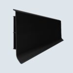 Σοβατεπί PVC Linela VILO 412 BLACK 2000 x 80 x 16mm