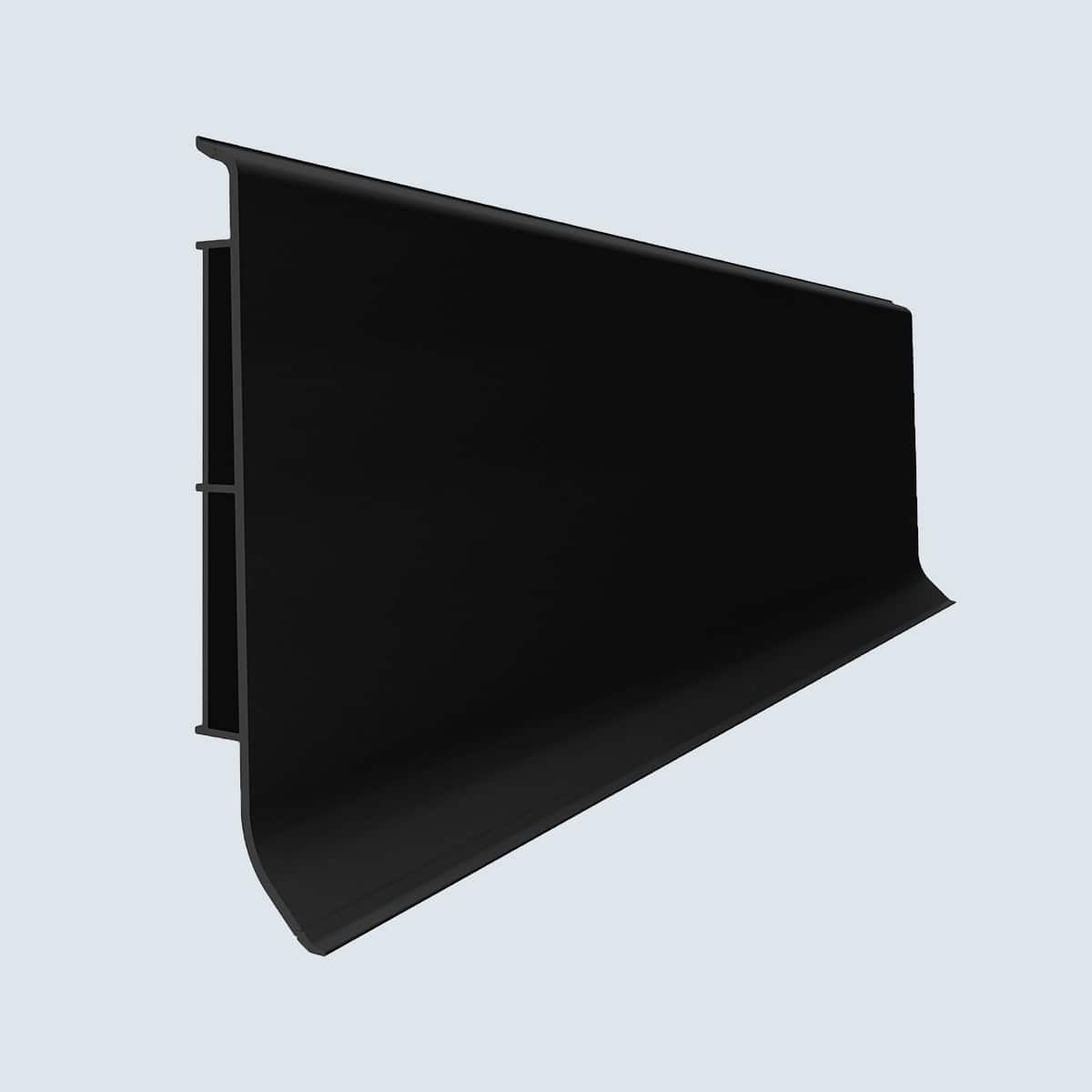 Σοβατεπί PVC Linela VILO 412 BLACK 2000 x 80 x 16mm