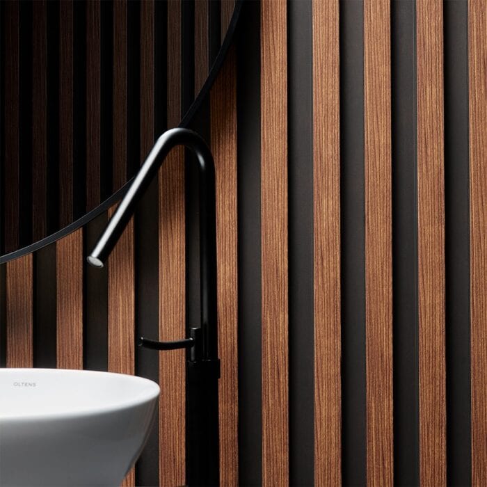 3D Πάνελ τοίχου Linerio L-Line Mocca 2650 x 122 x 21mm - Image 2