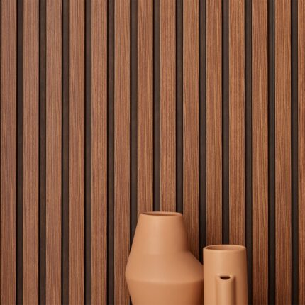 3D Πάνελ τοίχου Linerio M-Line Mocca 2650 x 122 x 12mm