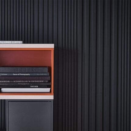 3D Πάνελ τοίχου Linerio L-Line Anthracite 2650 x 122 x 21mm