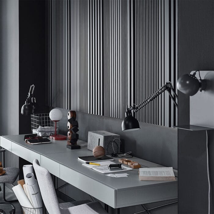 3D Πάνελ τοίχου Linerio S-Line Anthracite 2650 x 122 x 12mm - Image 4