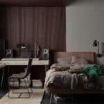 3D Πάνελ τοίχου Linerio S-Line Mocca 2650 x 122 x 12mm - Image 5