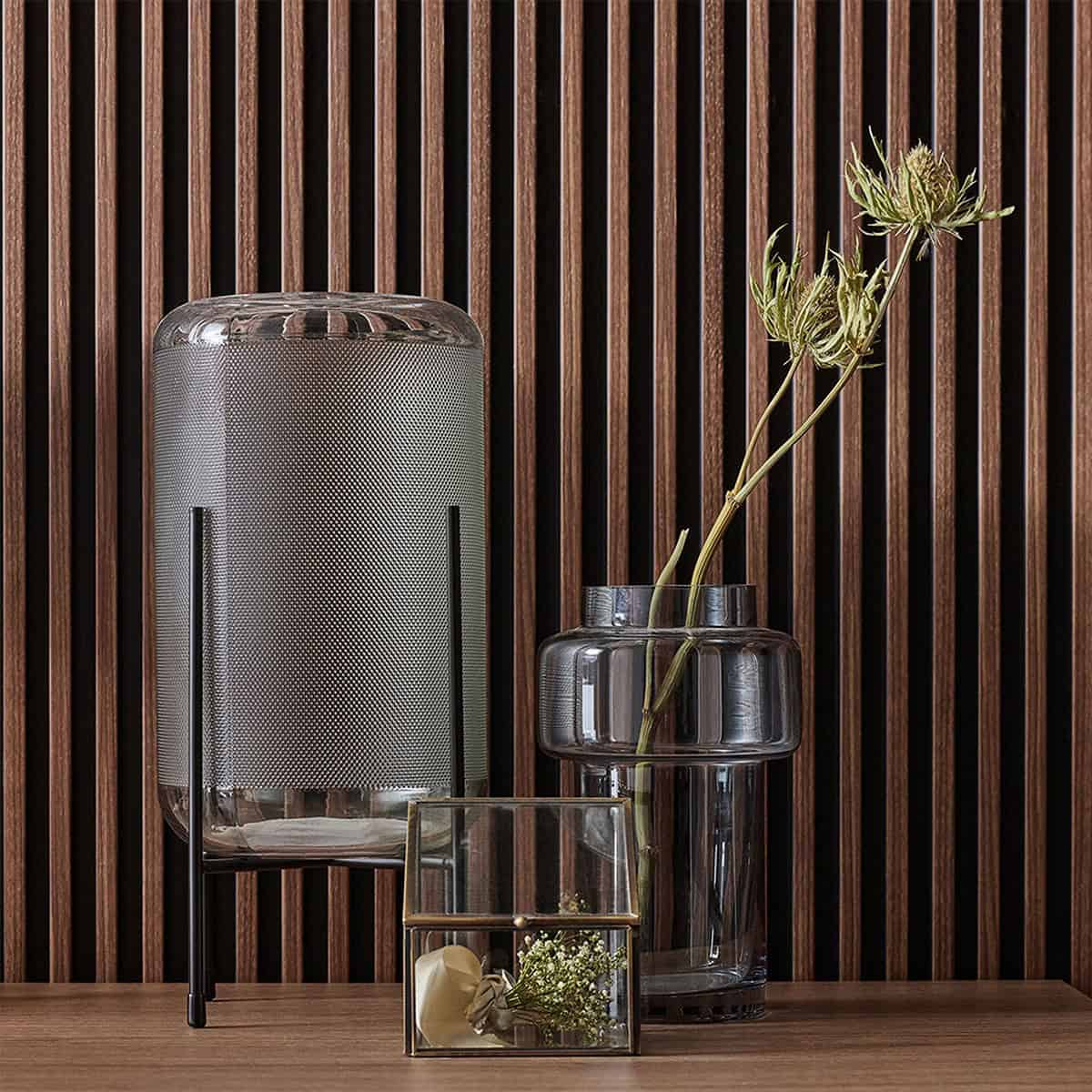 3D Πάνελ τοίχου Linerio S-Line Mocca 2650 x 122 x 12mm