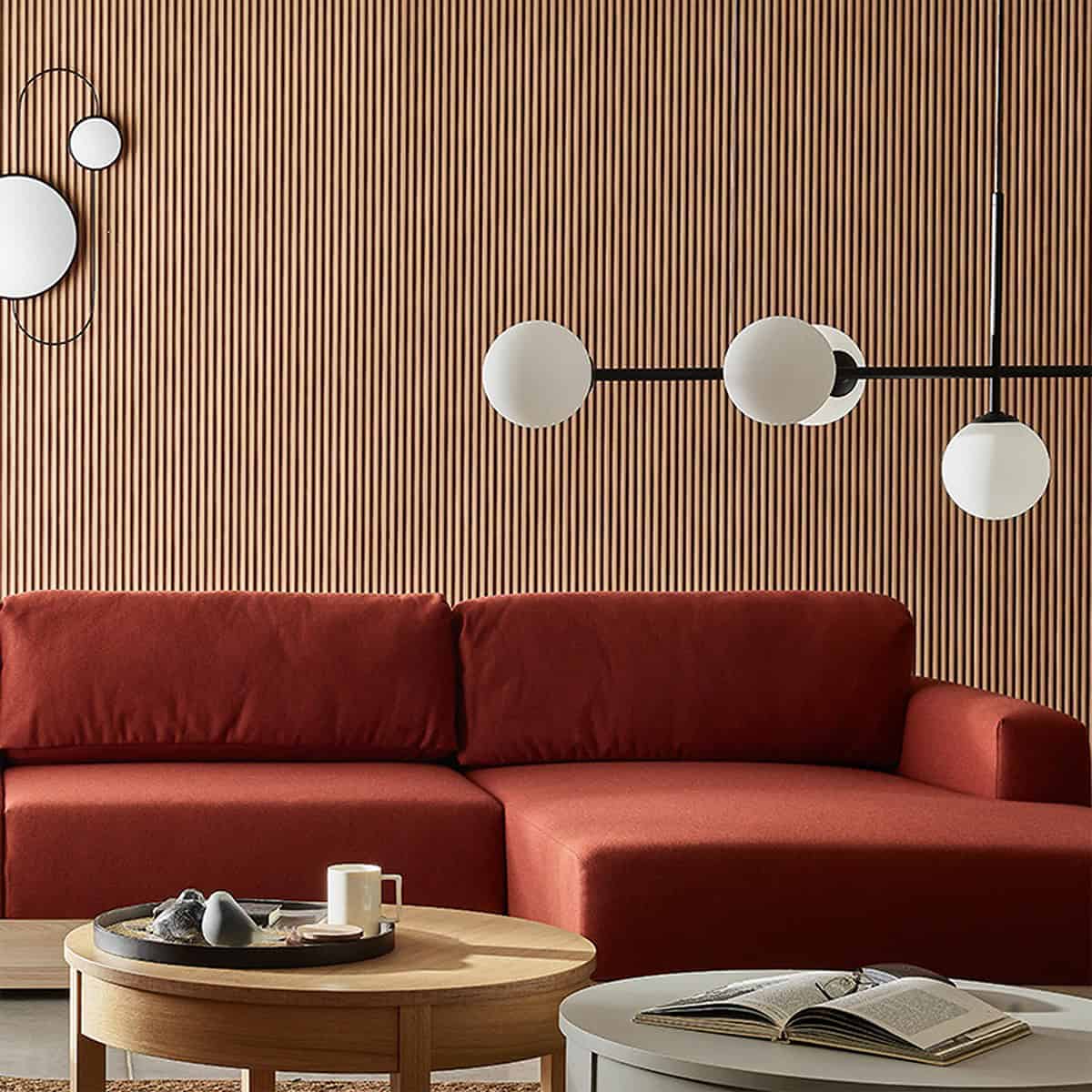 3D Πάνελ τοίχου Linerio S-Line Natural 2650 x 122 x 12mm