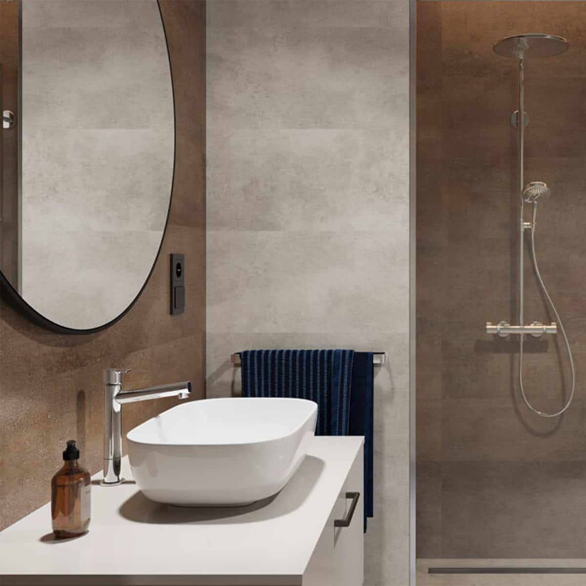 Πλακίδια Μπάνιου SPC VILO Rusty