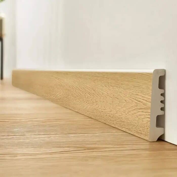 Σοβατεπί Πολυμερές ARBITON STIQ XL WOOD 123 Lugano oak, 2200 x 80 x 15mm - Image 3