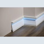 Σοβατεπί με Κρυφό Φωτισμό LED ASL-04, 2000 x 110 x 23mm