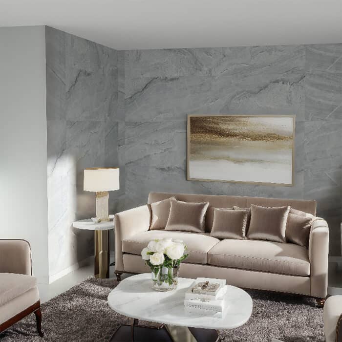 Πλακάκια Μπάνιου SPC VILO Ash Grey, 300 x 600 x 4mm - Image 3