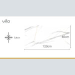 Πλακάκια Μπάνιου SPC VILO Calacatta White, 600 x 1200 x 4mm - Image 6