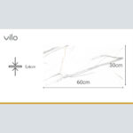 Πλακάκια Μπάνιου SPC VILO Calacatta White, 300 x 600 x 4mm - Image 5