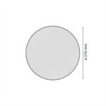 Ροζέτα Οροφής HOMESTAR CARLA από Φελιζόλ/Πολυστερίνη 37cm - Image 2