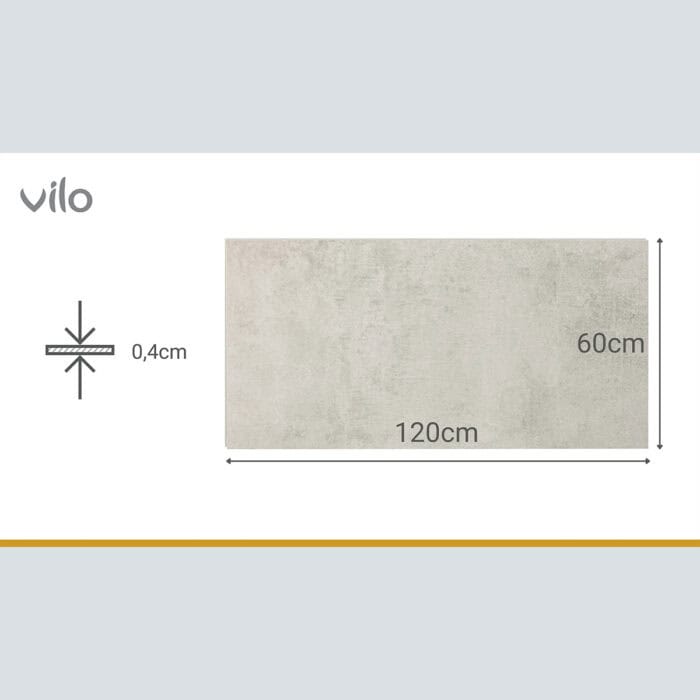 Πλακάκια Μπάνιου SPC VILO Concrete Dust, 600 x 1200 x 4mm - Image 5