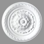 Ροζέτα Οροφής HOMESTAR DIANA από Φελιζόλ/Πολυστερίνη 30cm