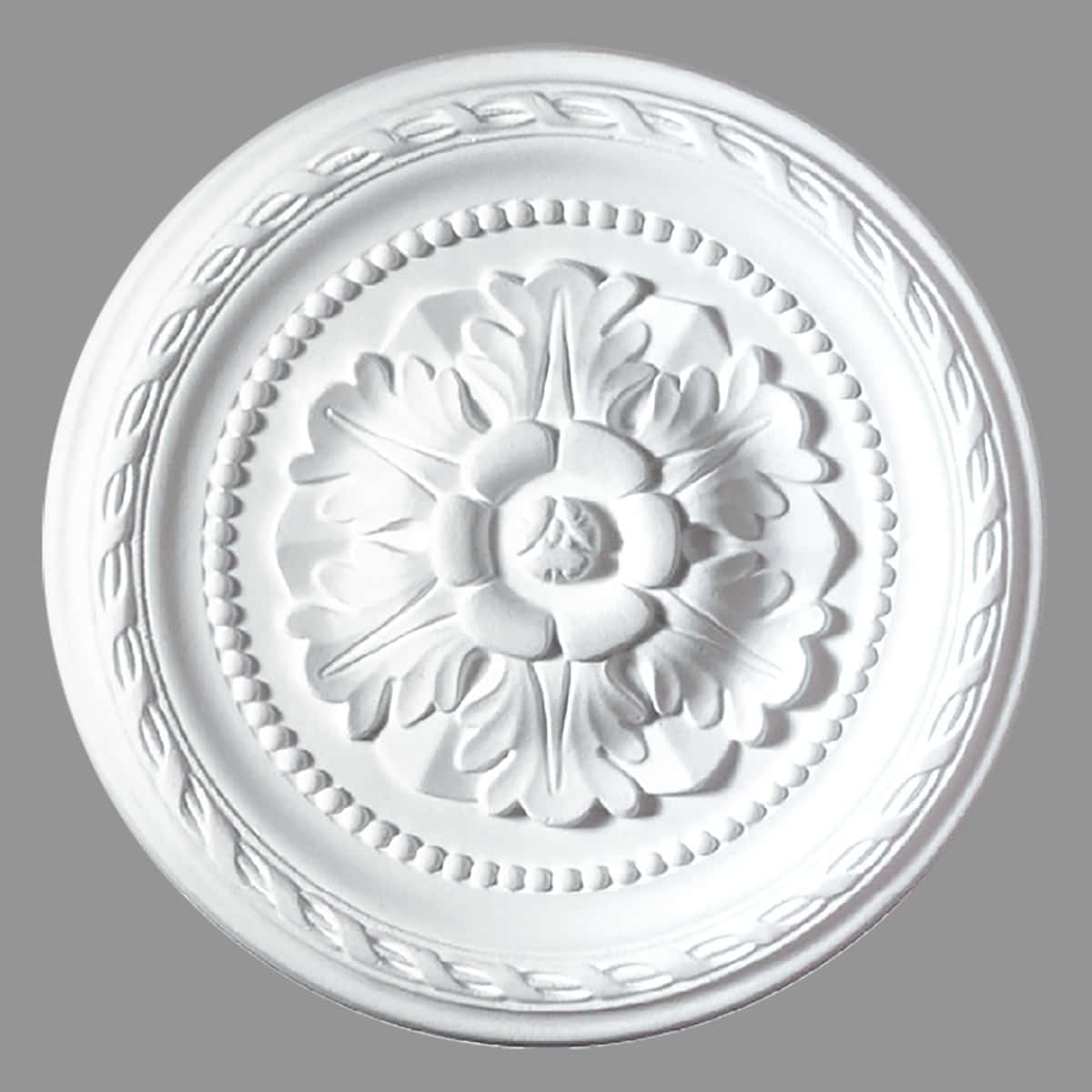 Ροζέτα Οροφής HOMESTAR DIANA από Φελιζόλ/Πολυστερίνη 30cm