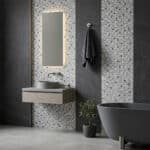 3D PVC Πάνελ 0876 Grey Mix, 956 x 496mm - Image 2