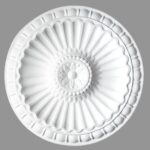 Ροζέτα Οροφής HOMESTAR JULIA από Φελιζόλ/Πολυστερίνη 28cm