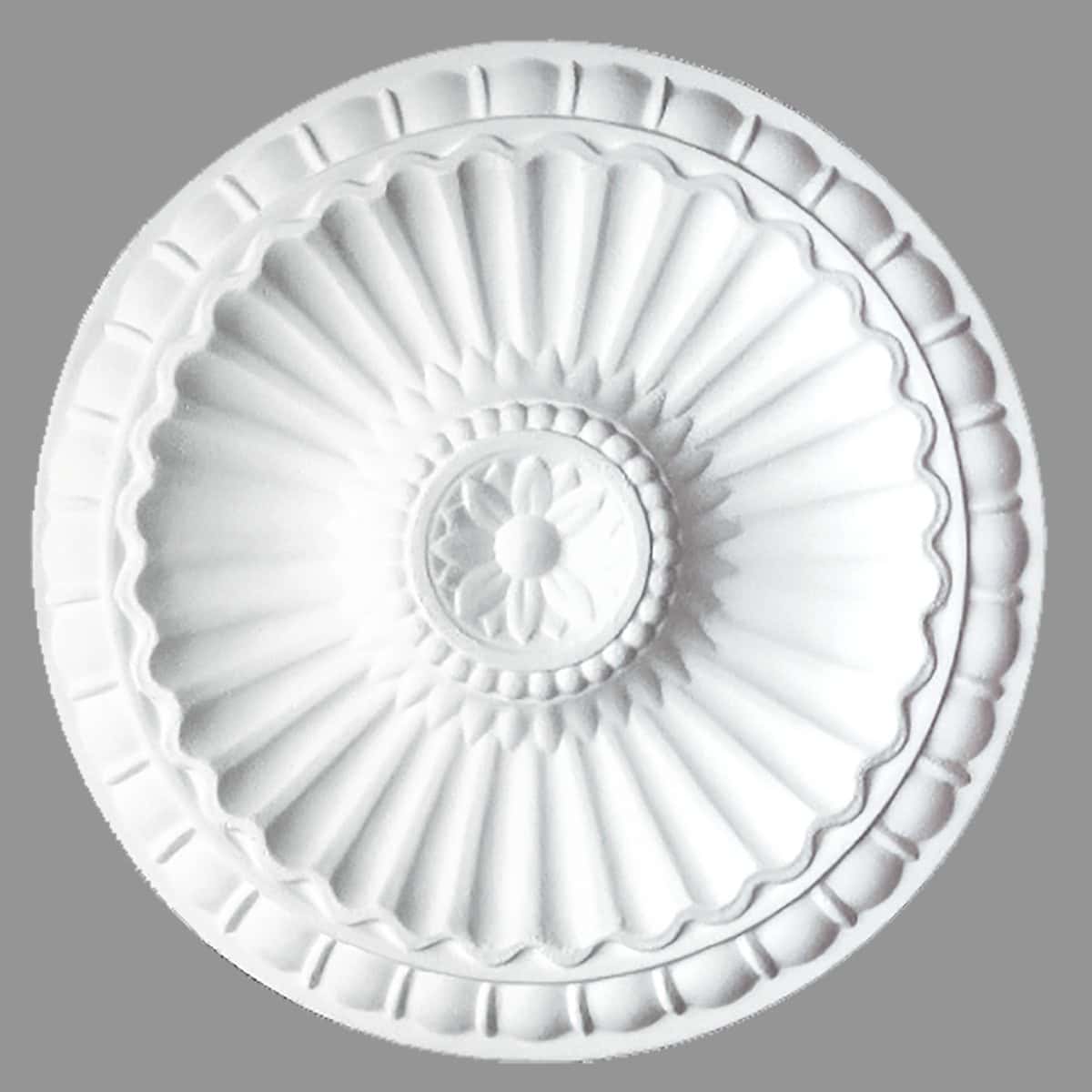 Ροζέτα Οροφής HOMESTAR JULIA από Φελιζόλ/Πολυστερίνη 28cm