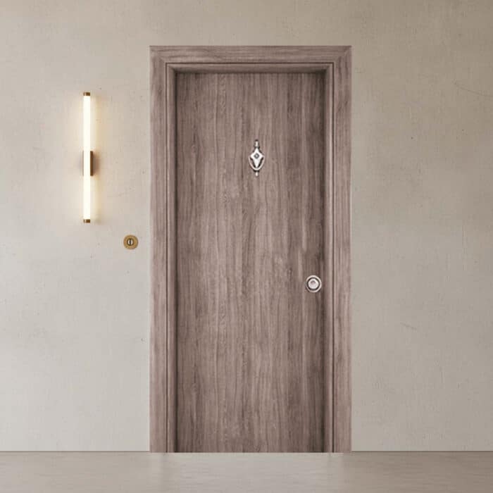 Θωρακισμένη Πόρτα Ασφαλείας Laminate L16 - Image 2