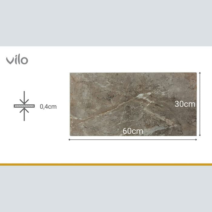 Πλακάκια Μπάνιου SPC VILO Marble Skin, 300 x 600 x 4mm - Image 3