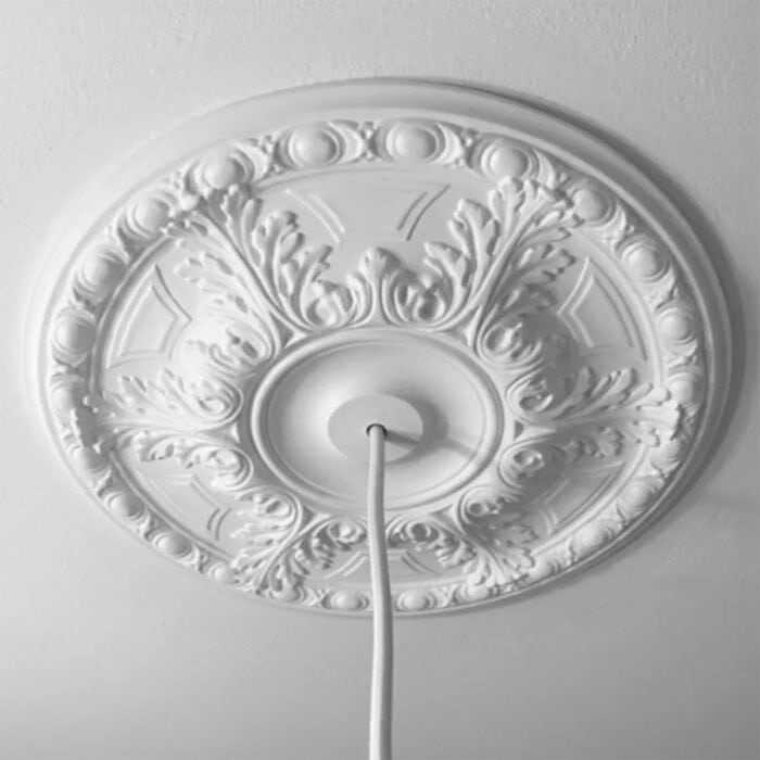 Ροζέτα Οροφής HOMESTAR PRISCA από Φελιζόλ/Πολυστερίνη, 50cm - Image 2