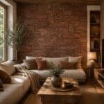 3D PVC Πάνελ 2597 Sawn real brown, 977 x 496mm - Image 2