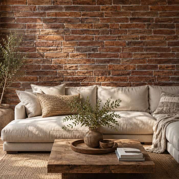 3D PVC Πάνελ 3914 Slate Real Brown, 977 x 496mm - Image 2