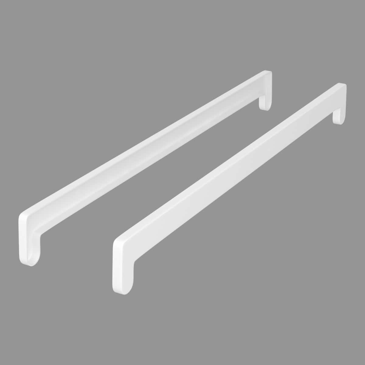 Δεξιά και Αριστερή τάπα για PVC ποδιές παραθύρων - περβάζια, VILO Λευκή