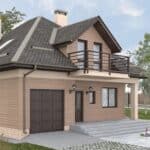 Εξωτερική Επένδυση Τοίχου PVC Siding U-Plast Natural cedar 3050 x 230 x 1mm - Image 2