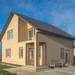 Εξωτερική Επένδυση Τοίχου PVC Siding U-Plast Light larch