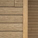Εξωτερική Επένδυση Τοίχου PVC Siding U-Plast Honey larch 2000 x 250 x 2mm - Image 2