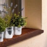 Ποδιά PVC Παραθύρου και Στηθαίου - Περβάζι για εξωτερική χρήση, Dumaplast 449-Χρυσός Δρυς 1000 x 150 x 9mm