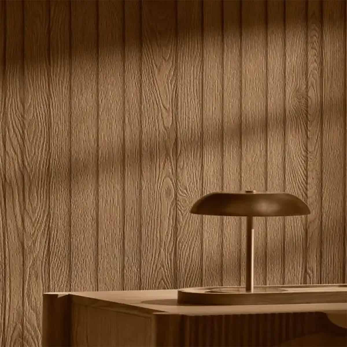 Πάνελ Τοίχου SPC DECORA Modee panels FLUTED BURBON wood EIR