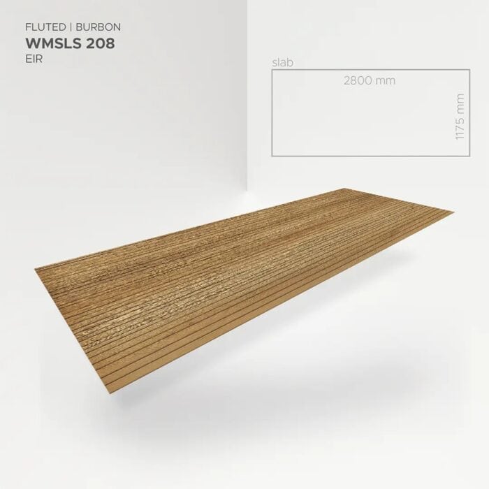 Πάνελ Τοίχου SPC ARBITON Modee panels FLUTED BURBON wood EIR, 1175 x 2800 x 4mm (3,290 m²) - Image 4