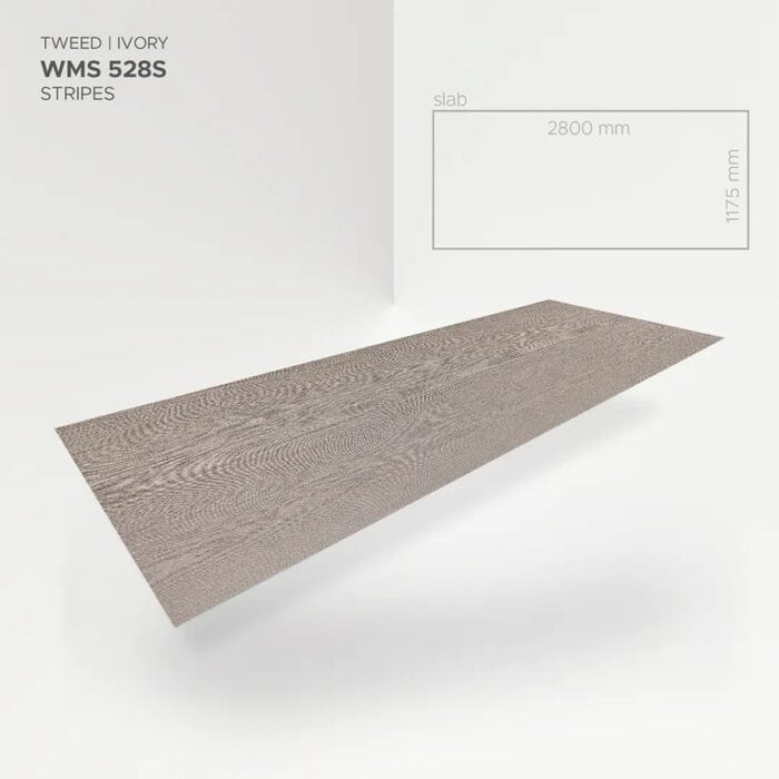 Πάνελ Τοίχου SPC ARBITON Modee panels TWEED IVORY stripes, 1175 x 2800 x 4mm (3,290 m²) - Image 5