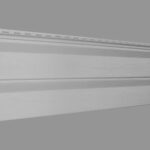 Εξωτερική Επένδυση Τοίχου PVC Siding U-Plast Grey 3050 x 230 x 1.1mm - Image 2