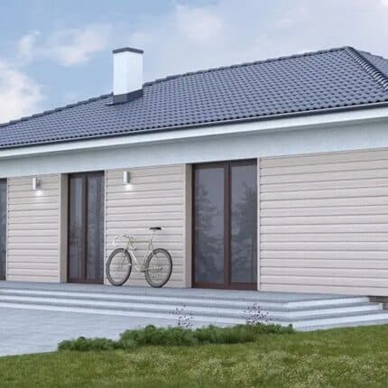 Εξωτερική Επένδυση Τοίχου PVC Siding U-Plast Polar cedar