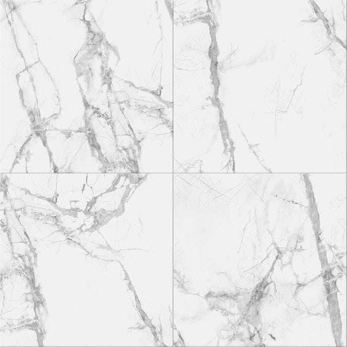 Βινυλικό Δάπεδο SPC VILO Calacatta Snow, 600 x 600 x 5.5mm 33/AC5 - Image 2